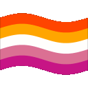 :prideflag-lesbian-animated: Slack emoji