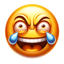:exhausted-confused-rage-laugh: Slack emoji