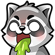 :raccoon11-0: Slack emoji