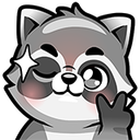 :raccoon18-0: Slack emoji