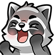 :raccoon31-0: Slack emoji