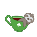 :sloth-tea-e: Slack emoji