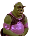 :pink-shrek-e: Slack emoji