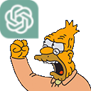 :old-man-yells-at-chatgpt: Slack emoji