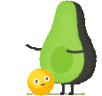 :avocado-drop-the-pit: Slack emoji